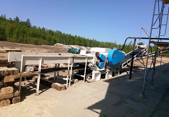 Astilladora de madera de tambor