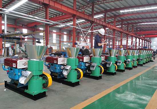 Máquina de pellets de alimentación pequeña